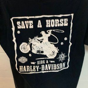 Harley Davidson "Save a Horse" T-Shirt